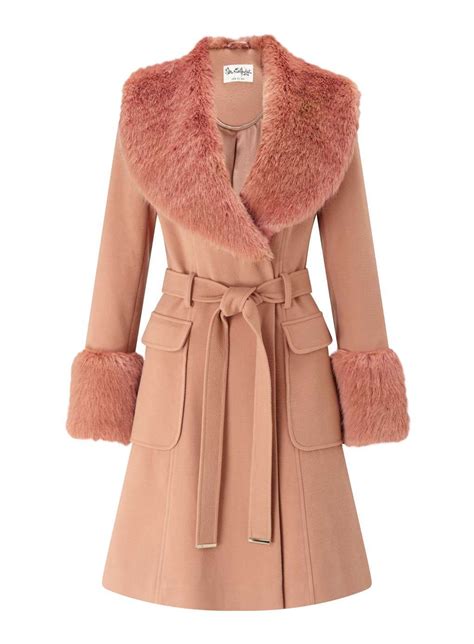 gucci wool cashmere women's jacket with fur collar and cuffs|gucci coat with pearl buttons.